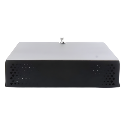Gabinete Metálico para DVR/NVR. Tamaño Max. de DVR/NVR: 445 x 88 x 400mm (An.xAl.xProf.). Compatible con Fuente SLIM.