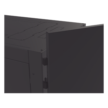 Gabinete para Telecomunicaciones Rack Estándar de 19", 42UR, 600 mm Ancho x 1000 mm Profundidad. Fabricado en Acero, Se envía el Gabinete Armado.