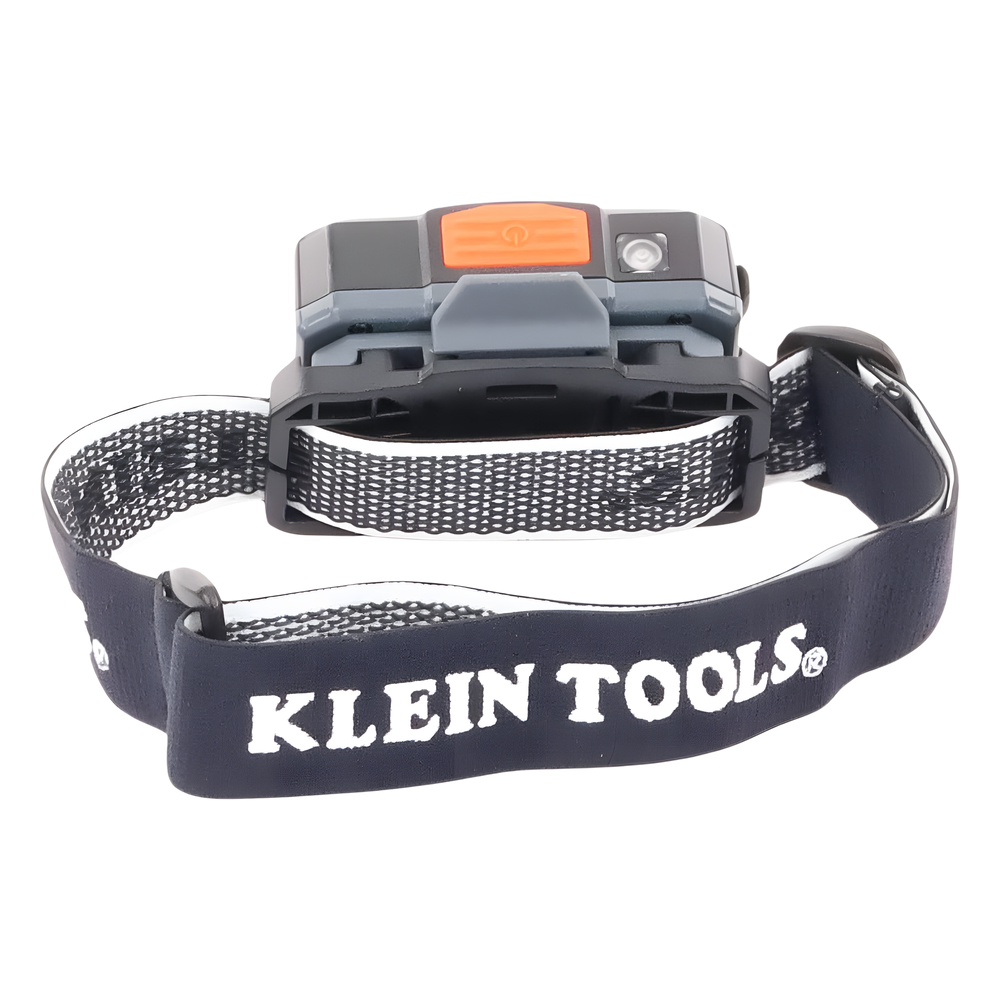 Lámpara Luz LED Frontal Recargable de 400 Lúmenes, Apagado Automático, con Correa de Tela, Adaptable y Ajustable a Gorros, Cascos, Cachuchas o