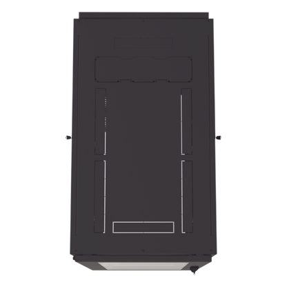 Gabinete Profesional para Telecomunicaciones de 24UR, 600 mm de Ancho x 1000 mm de Profundidad, Se envía el Gabinete Armado.