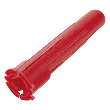 Paquete Con 10 Taquetes Rojos de 1/4" y 10 tornillos 10 x 1 1/2" (4.82 x 38 mm) (1103-05002)