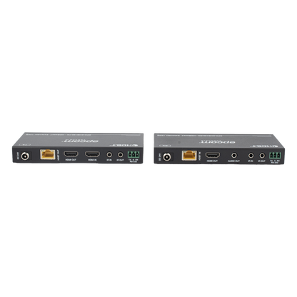 Kit Extensor HDMI | 4K2K@60HZ | HDR 4:4:4 | HDBaseT | 120/150m | Salida de Audio | HDCP 2.2 | IR Bidireccional