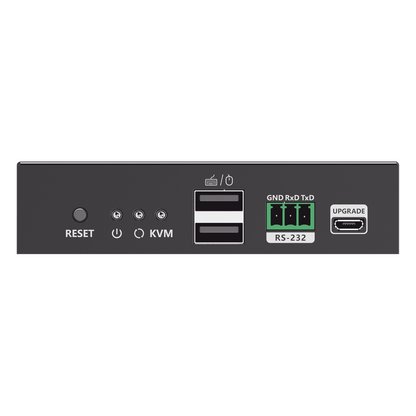 Kit Extensor KVM (HDMI y USB) hasta 120 metros | Transmite el Video y Controla tu DVR vía USB a distancia | Soporta resolución 4K @60Hz | Cat 6, 6a y