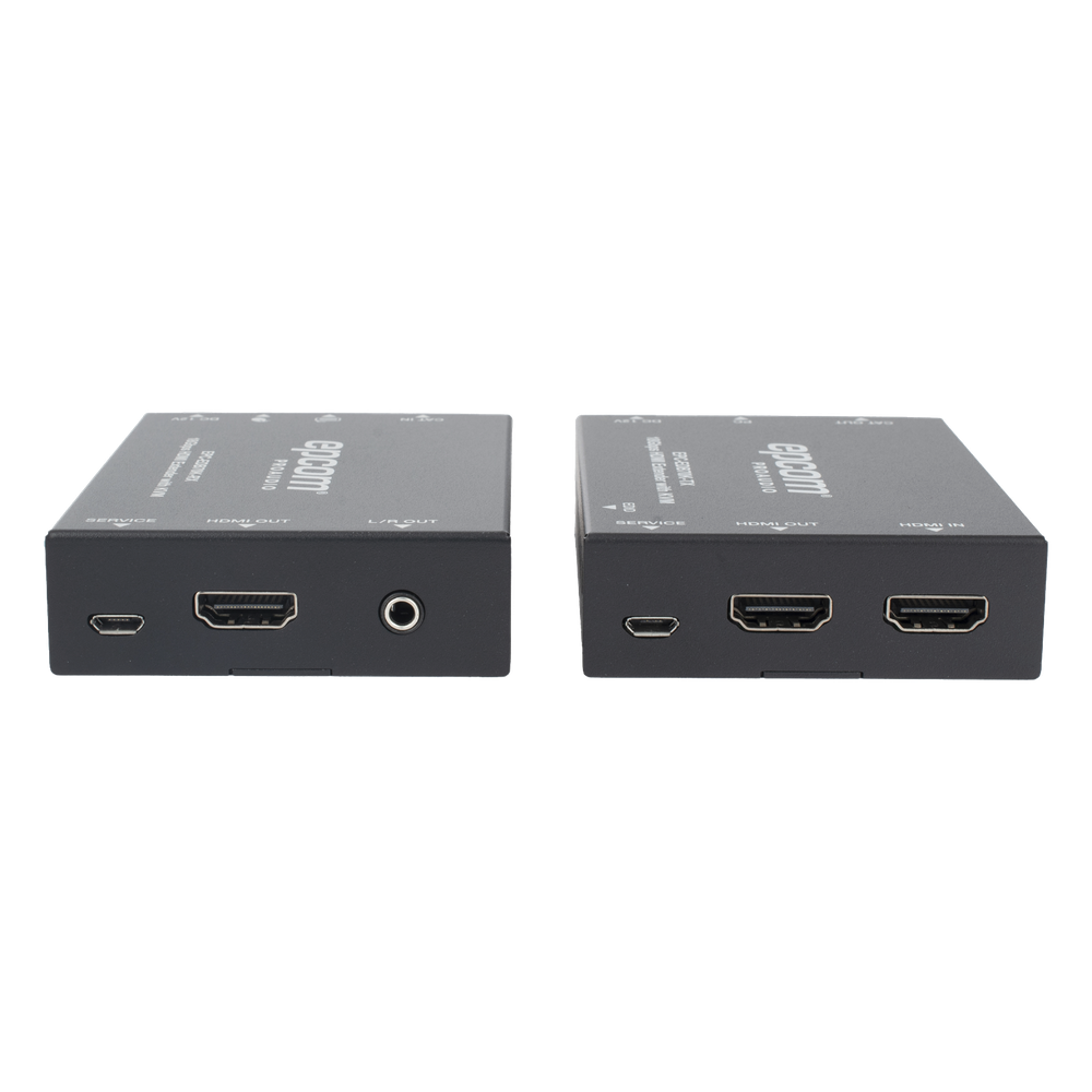 Kit Extensor HDMI con KVM | 70m | 4K2K@60Hz | 4:4:4 | HDMI2.0b y HDCP 2.2 | Salida de Audio 3.5mm | Admite PoC | Admite USB 1.1