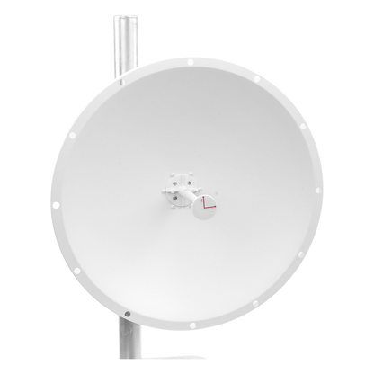 Antena Direccional con Frecuencia Extendida / 4.8 - 6.5 GHz / 28 dBi / Jumper incluido con conector N-Macho / Polaridad en 90º y 45º / Montaje