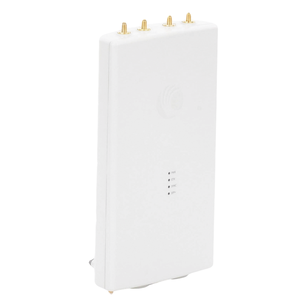 4 Gbps agregados / Estación base ePMP4600 / Wi-Fi 6e (802.11ax) / 5725 - 7125 MHz / hasta 120 suscriptores / sincronización GPS / Ideal para