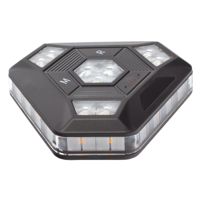 Luz Auxiliar Ámbar Ultra Brillante Para Automóviles, Motocicletas y Bicicletas Con Montaje Magnético