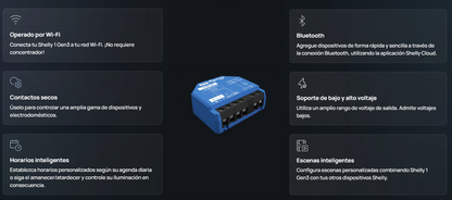 Relevador inalámbrico inteligente 16A, 110-230 V, 1 salida de contacto seco, compatible con asistente de voz Alexa, Google Home