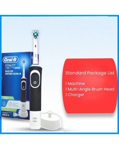 Cepillo de Dientes Electrico Oral B D12 y D100 Adulto Recargable Rotativo de Cerdas Suaves