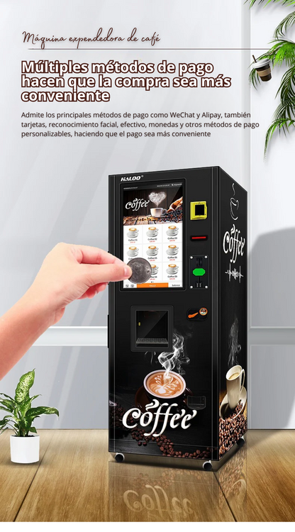 Maquina expendedora de café las 24 horas