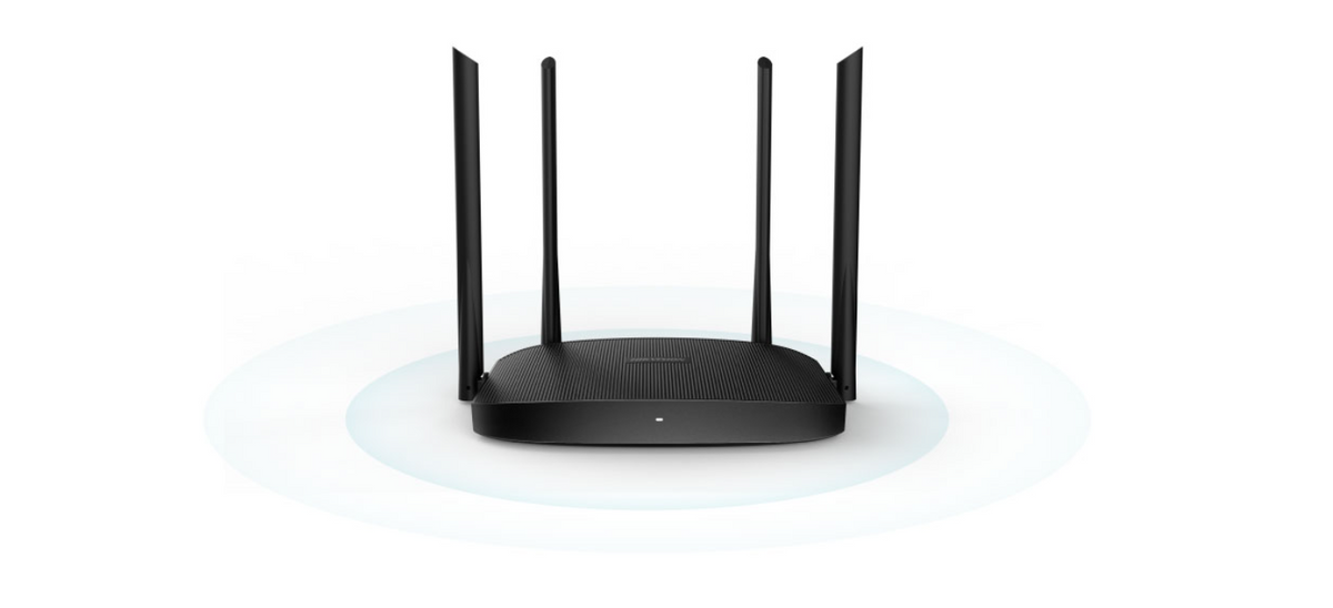 Router Inalámbrico WISP Gigabit / Hasta 1200 Mbps / Doble Banda AC (2.4 GHz y 5 GHz) / 3 Puertos LAN 10/100/1000 Mbps + 1 Puerto WAN 10/100/1000 Mbps