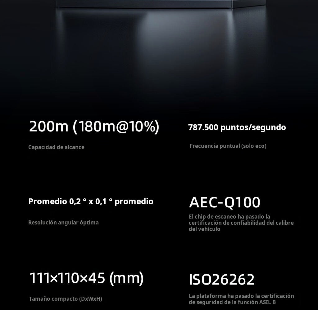 ROBOSENSE M1 Plus Intelligent Solid-state LiDAR Robot Applicable to M1 Plus (12V)