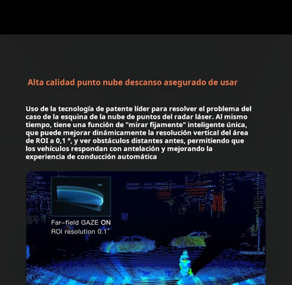 ROBOSENSE M1 Plus Intelligent Solid-state LiDAR Robot Applicable to M1 Plus (12V)