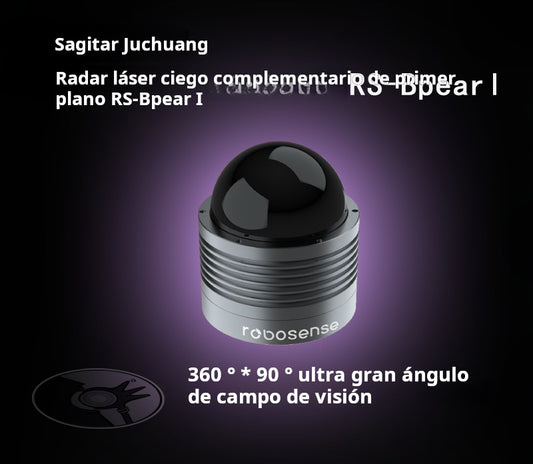 Robosense Bpearl LiDAR de corto alcance 360°×90° campo de visión ultra amplio, emispherical Super Wide FOV, Short-range Blind Spot LiDAR
