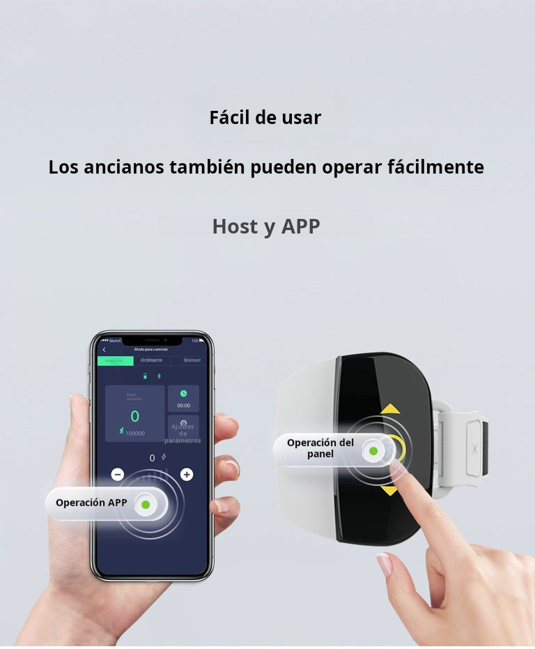 XFT-2001E G4  Dispositivo FES para Pie Caído con Sensor Inteligente | Estimulación Eléctrica Funcional del Nervio Peroneo | App iOS/Android | Rehabilitación de la Marcha