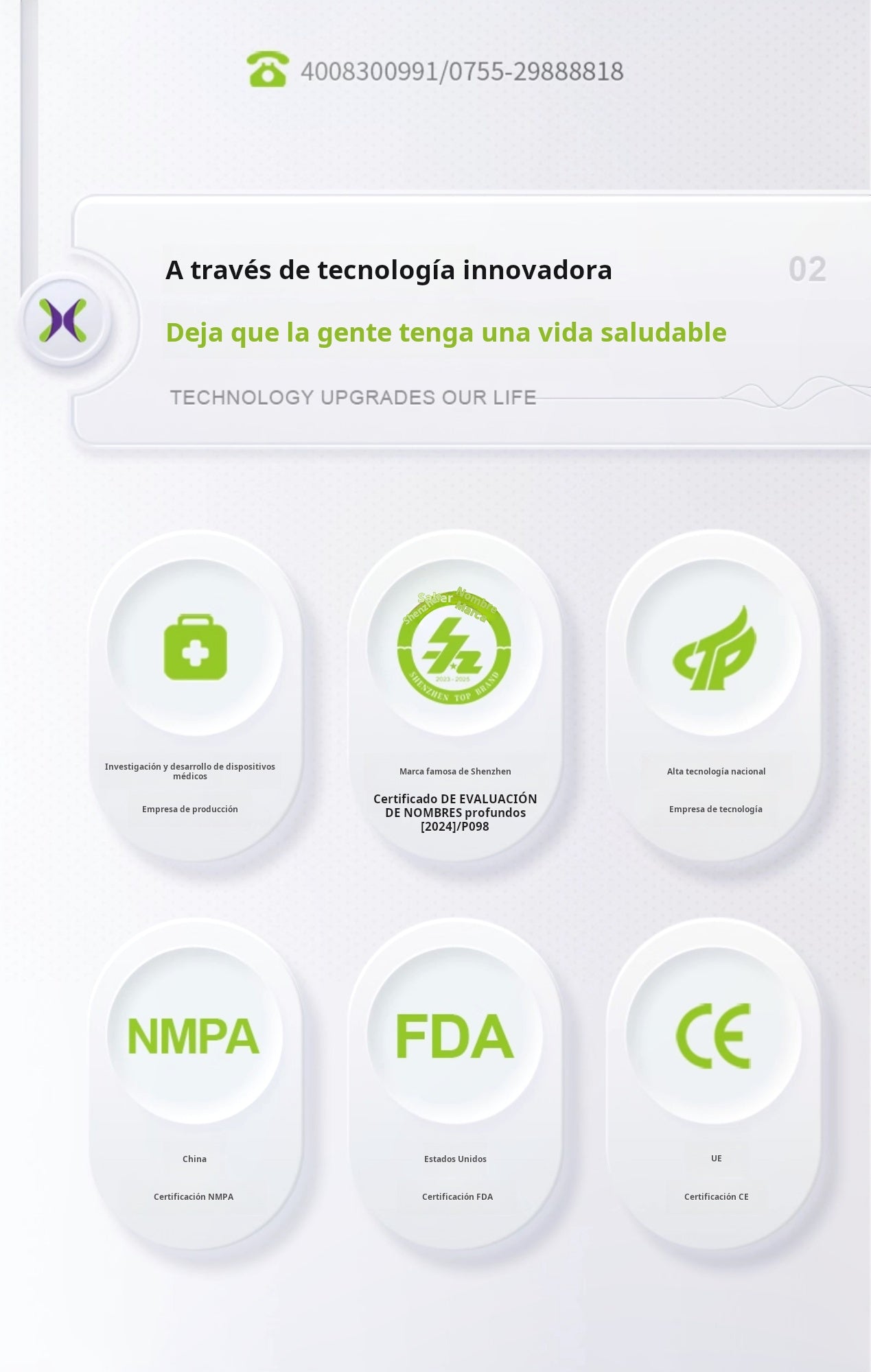 XFT-2001E G4  Dispositivo FES para Pie Caído con Sensor Inteligente | Estimulación Eléctrica Funcional del Nervio Peroneo | App iOS/Android | Rehabilitación de la Marcha