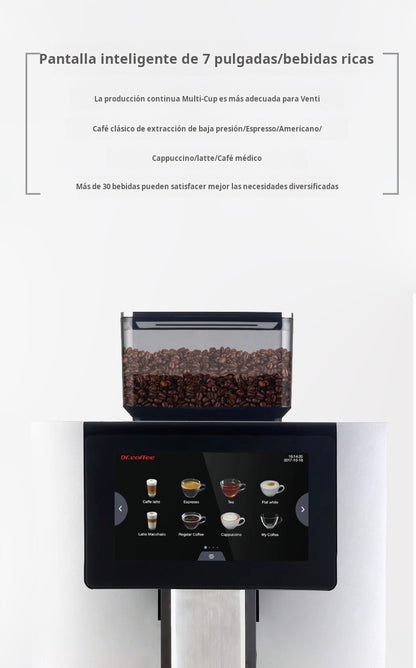 Cafetera superautomática Dr.Coffee F11 Big Plus 24 bebidas, 7" táctil para oficina