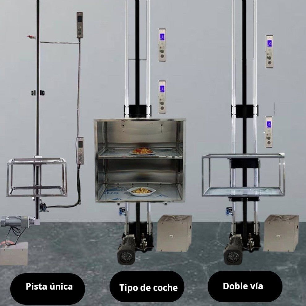 Montaplatos Eléctrico Comercial: Elevador Inteligente para Restaurantes y Hostelería
