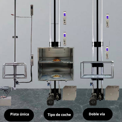 Montaplatos Eléctrico Comercial: Elevador Inteligente para Restaurantes y Hostelería