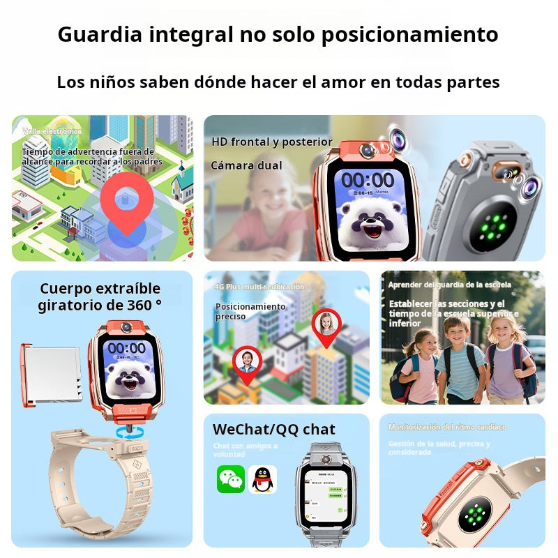 C90 Kids 4G Smartwatch | GPS, Video Calls, and Detachable Design 2026