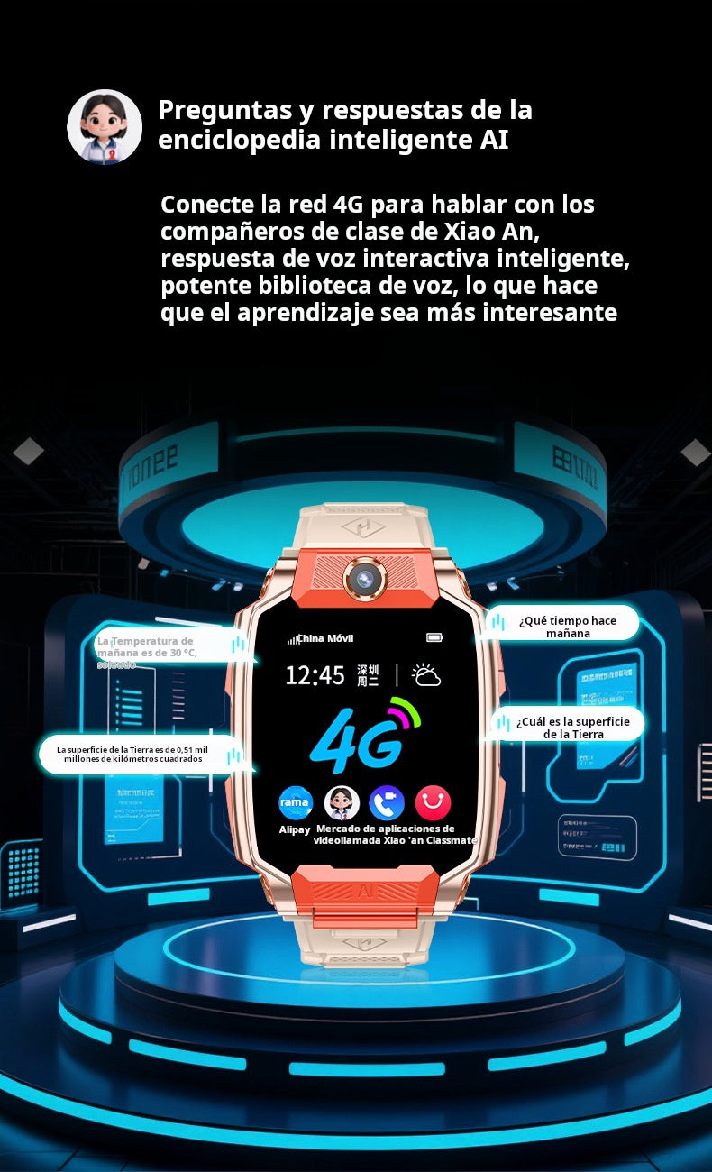C90 Kids 4G Smartwatch | GPS, Video Calls, and Detachable Design 2026