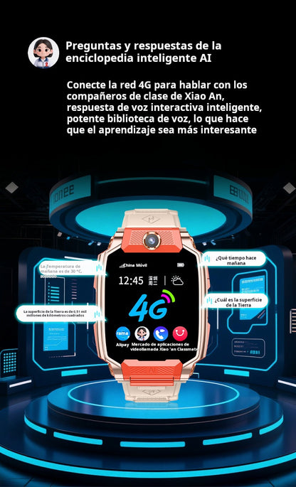 C90 Kids 4G Smartwatch | GPS, Video Calls, and Detachable Design 2026