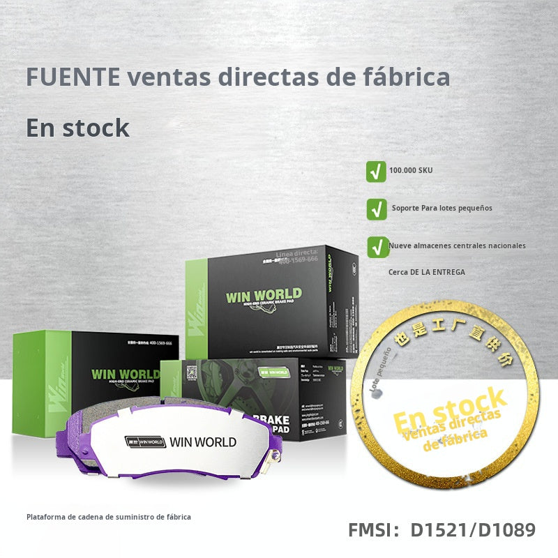 Balatas Delanteras Cerámicas de Carbono para Buick, Chevrolet y Cadillac – Varios Modelos