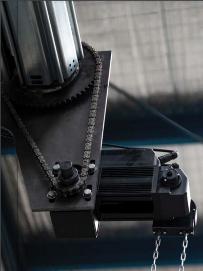 Motor para puertas de garage / Enrollables / Seccionales / 1HP / Silencioso / Estético / Fuerte / Iluminación LED / Torque 50Nm / Montaje lateral .