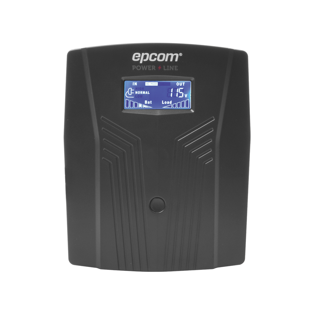 UPS de 1500VA/900W / Protección contra Descarga, Sobretensión y Picos Transitorios / Entrada y Salida 120 Vca/ Clavija NEMA 5-15P / 6 Tomas NEMA 5-15R
