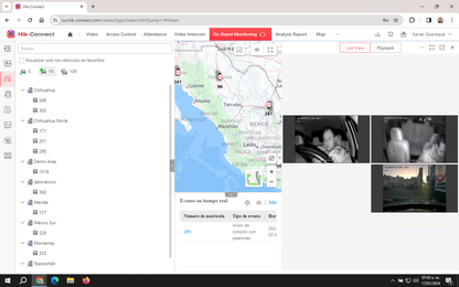 Licencia Hik-Connect Teams / Gestion y Monitoreo de Video Vehicular / GPS (Ubicación) / 1 Dispositivo / 1 Año