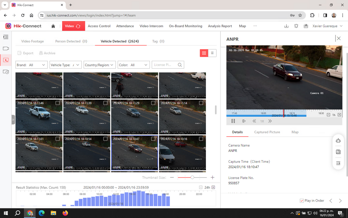 Licencia Hik-Connect Teams / Gestion y Monitoreo de Video / Sin Interrupciones / Video en Vivo y Grabaciones / 1 Canal de Video / 1 Año