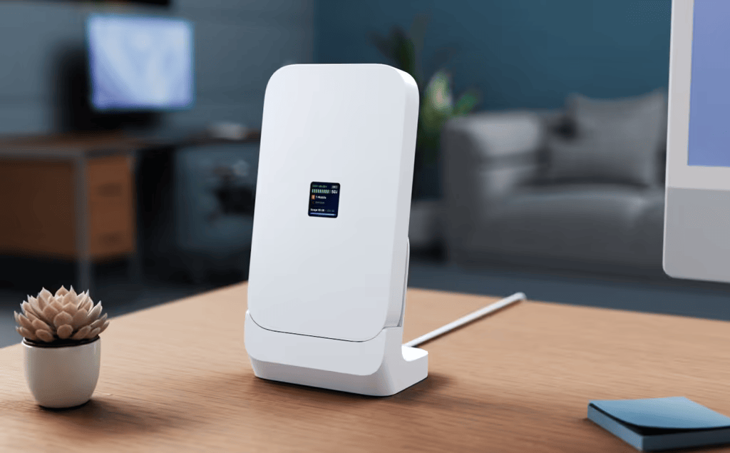 UniFi Módem 5G de Alto Rendimiento Hasta 3.4 Gbps para Implementaciones UniFi, Adopción Instantánea por Puerto PoE, Configuración Automática, Doble