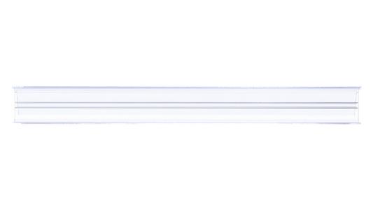 Riel de Pástico para Etiqueta de Tinta Electrónica / AccessPRO / Compatible con 1.54" - 2.13" - 2.36" - 2.9" / 1 Metro