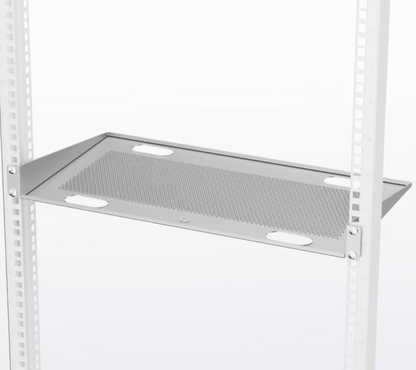 UACC Rack Shelf CLV – Charola 1 UR para montaje en rack, ideal para colocar equipos o accesorios que no cuentan con opción de montaje en rack