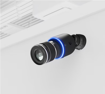 UniFi Protect AI DSLR Long Distance – Cámara 4K PoE+ para Interior/Exterior con Sensor de Alta Sensibilidad, Lente Fija de larga distancia de 45 mm y