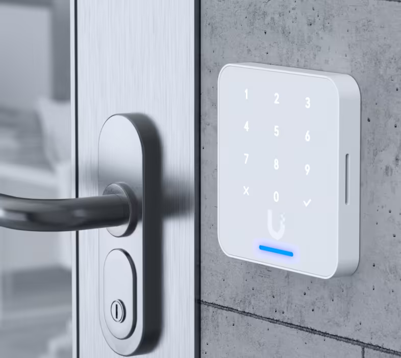 Lector de Acceso G3 Flex con Teclado y NFC, Compatible con App UniFi Identity y Touch Pass, Uso con Guantes o Humedad, Resistencia IP55 y