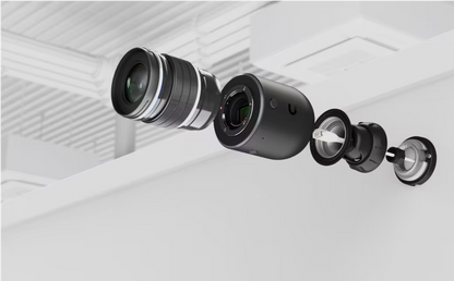 UniFi Protect AI DSLR Long Distance – Cámara 4K PoE+ para Interior/Exterior con Sensor de Alta Sensibilidad, Lente Fija de larga distancia de 45 mm y