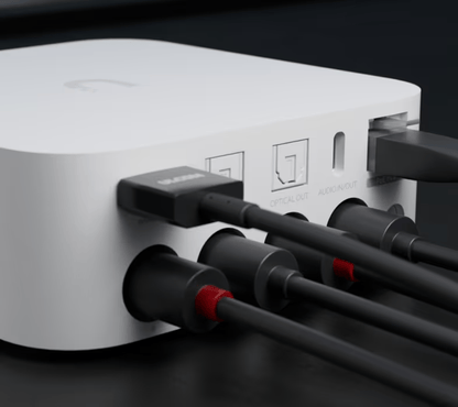 Streamer de Audio Digital PoE Multi-Zona Compacto con Diseño Versátil, Control Intuitivo y Compatibilidad con Múltiples Servicios de Streaming de