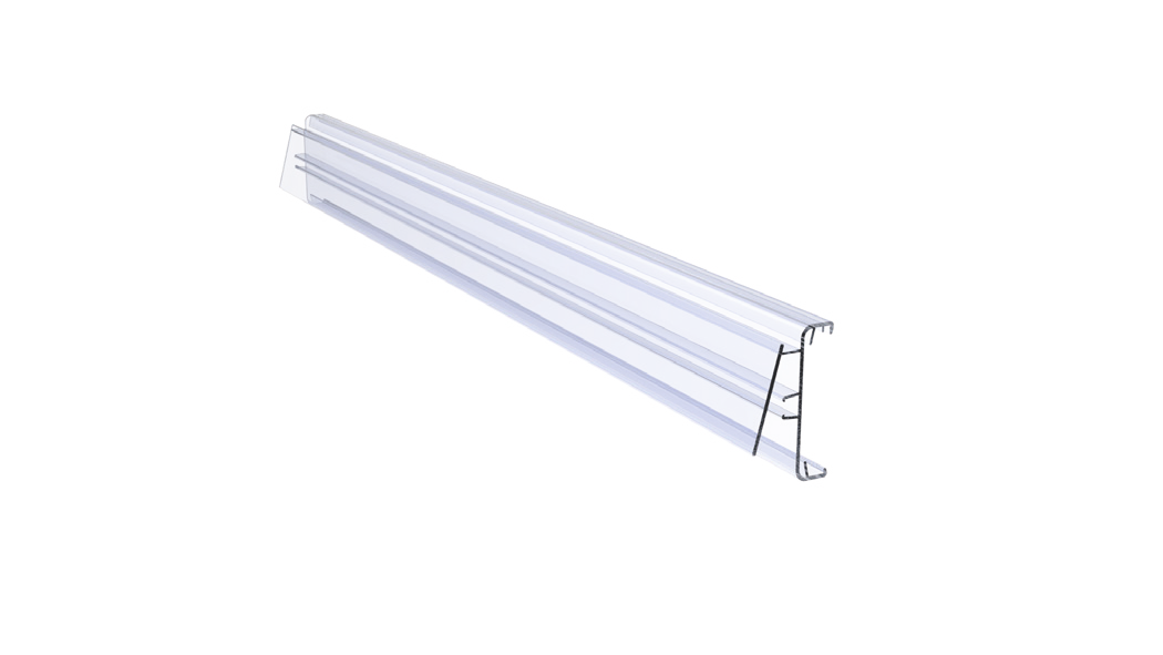 Riel de Pástico para Etiqueta de Tinta Electrónica / AccessPRO / Compatible con 1.54" - 2.13" - 2.36" - 2.9" / 1 Metro