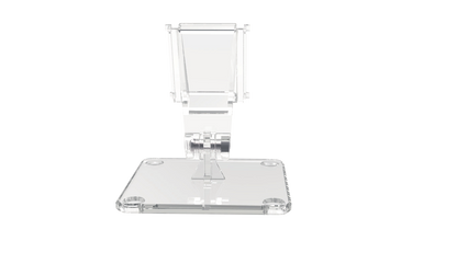 Soporte en T para Etiqueta de Tinta Electrónica / AccessPRO / Rotación de 50 Grados / Escritorio / Compatible con 2.13" - 2.66" - 2.9" - 4.2"