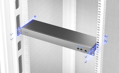 UniFi USW-WAN – Switch WAN Capa 2 con 3 Puertos RJ45 10 GbE y 1 Puerto RJ45 GbE y Alimentación CA Redundante para Alta Disponibilidad con UniFi