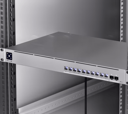 USW Pro XG 10 PoE Switch PoE+++ Capa 3 Etherlighting™ de 10 Puertos 10GbE (Todos PoE+++) y 2 Puertos SFP+ con Disponibilidad PoE de 400W