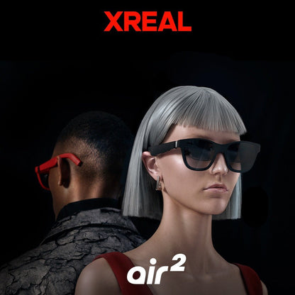 XREAL Air 2 Smart AR Glasses, Lentes Micro-OLED Proyección portátil Pantalla gigante